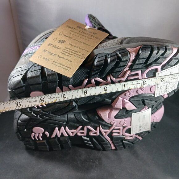 BearPaw Corsica Women's Waterproof Hiking Boot size 6 Gray Fog - Picture 10 of 11